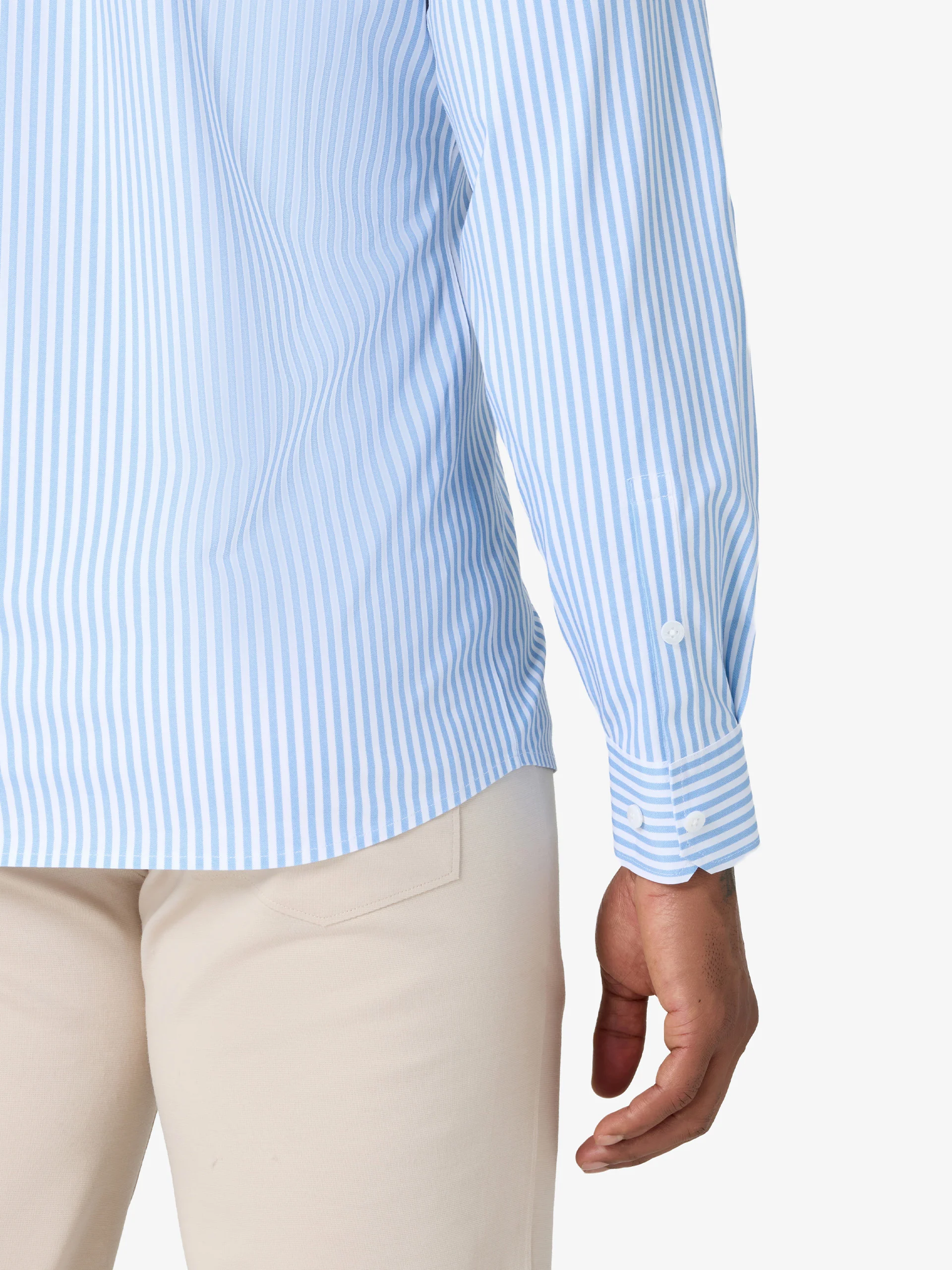 xShirt 5.0 Oxford - Light Blue Stripe - Image 4
