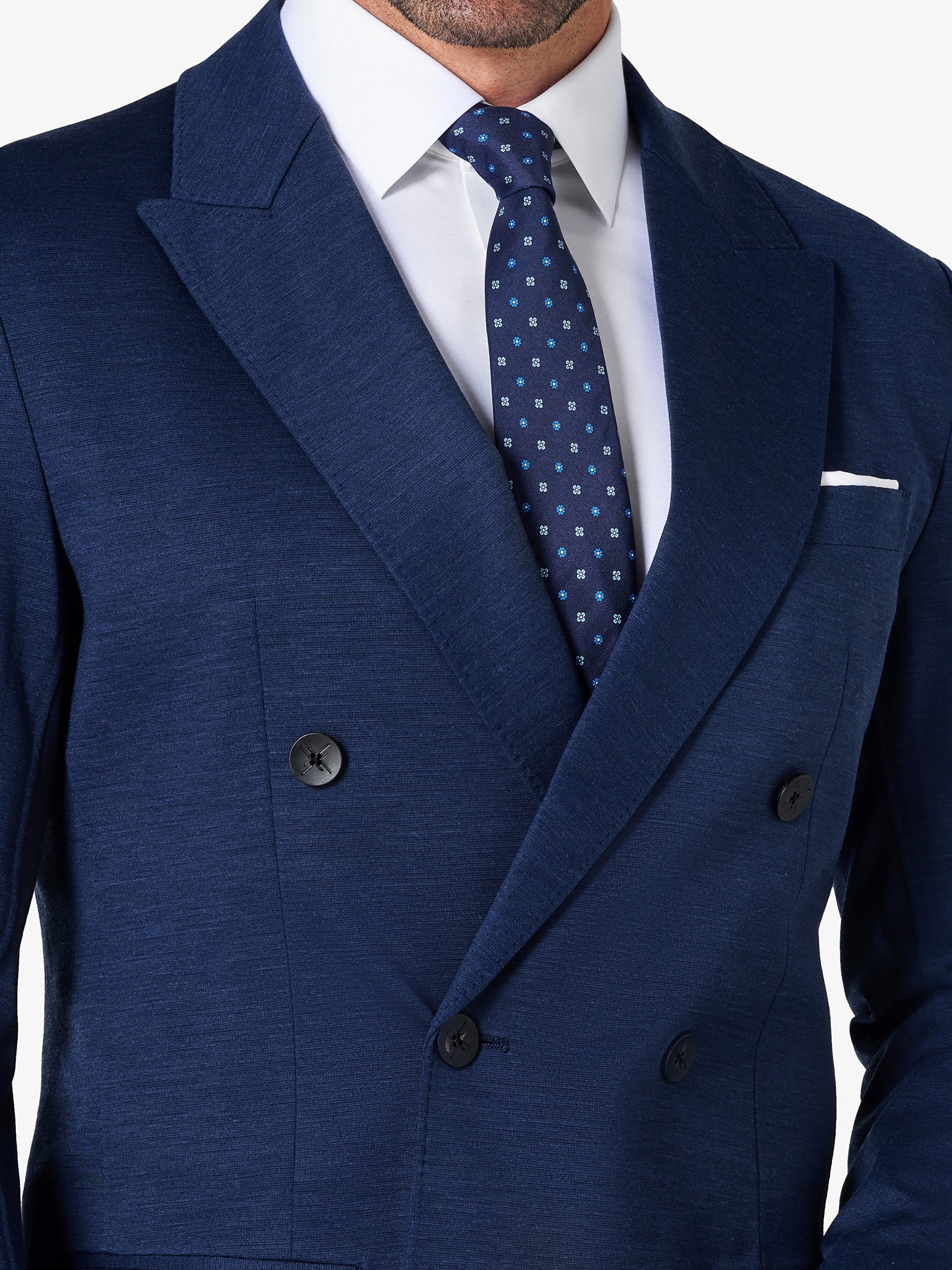 xSuit 5.0 Double-Breasted - Mid-Blue - Image 4