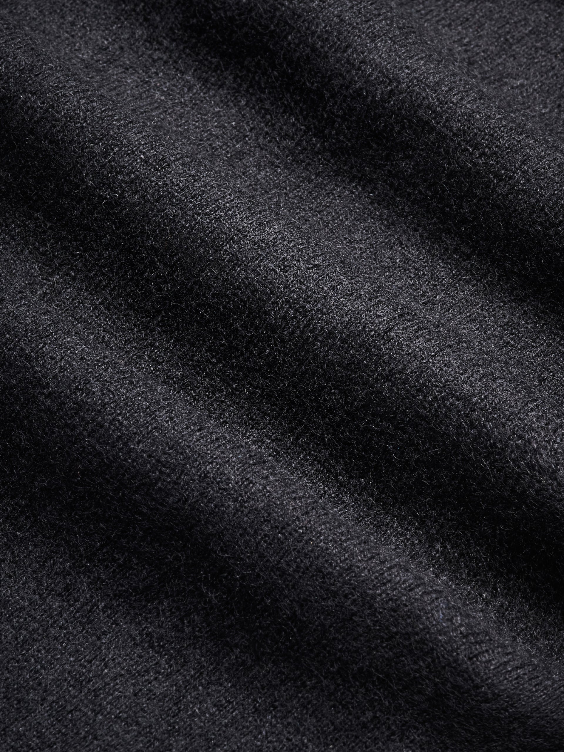 xSweater Cashmere Half-Zip - Black - Image 8