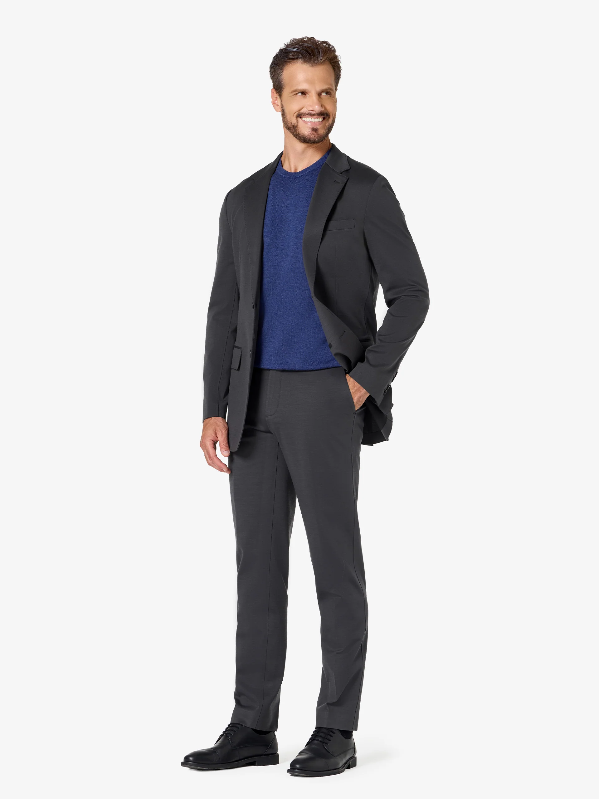 xSweater Merino Crewneck Midweight  - Blue - Image 6