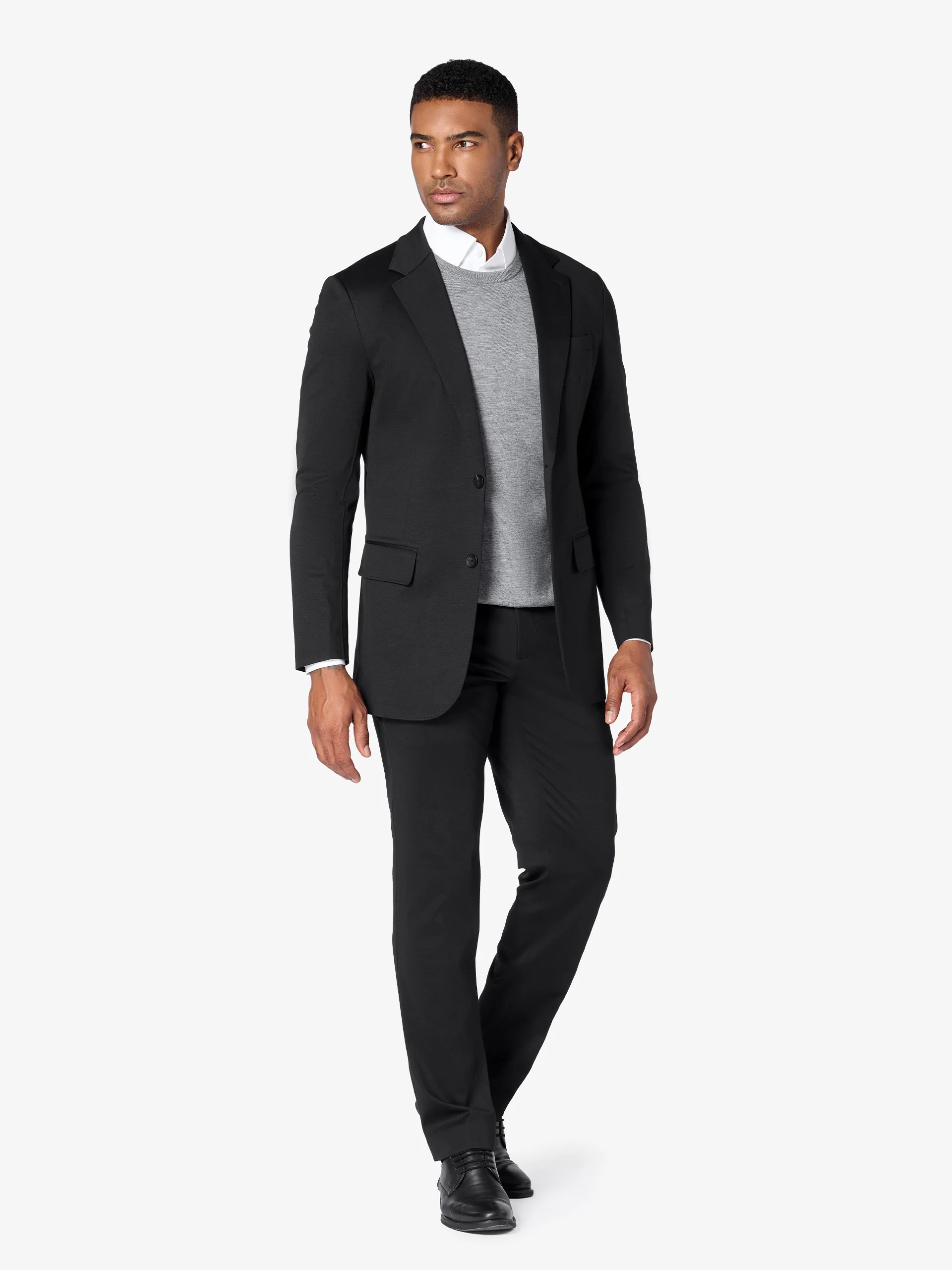 xSweater Merino Crewneck Midweight  - Light Grey - Image 6
