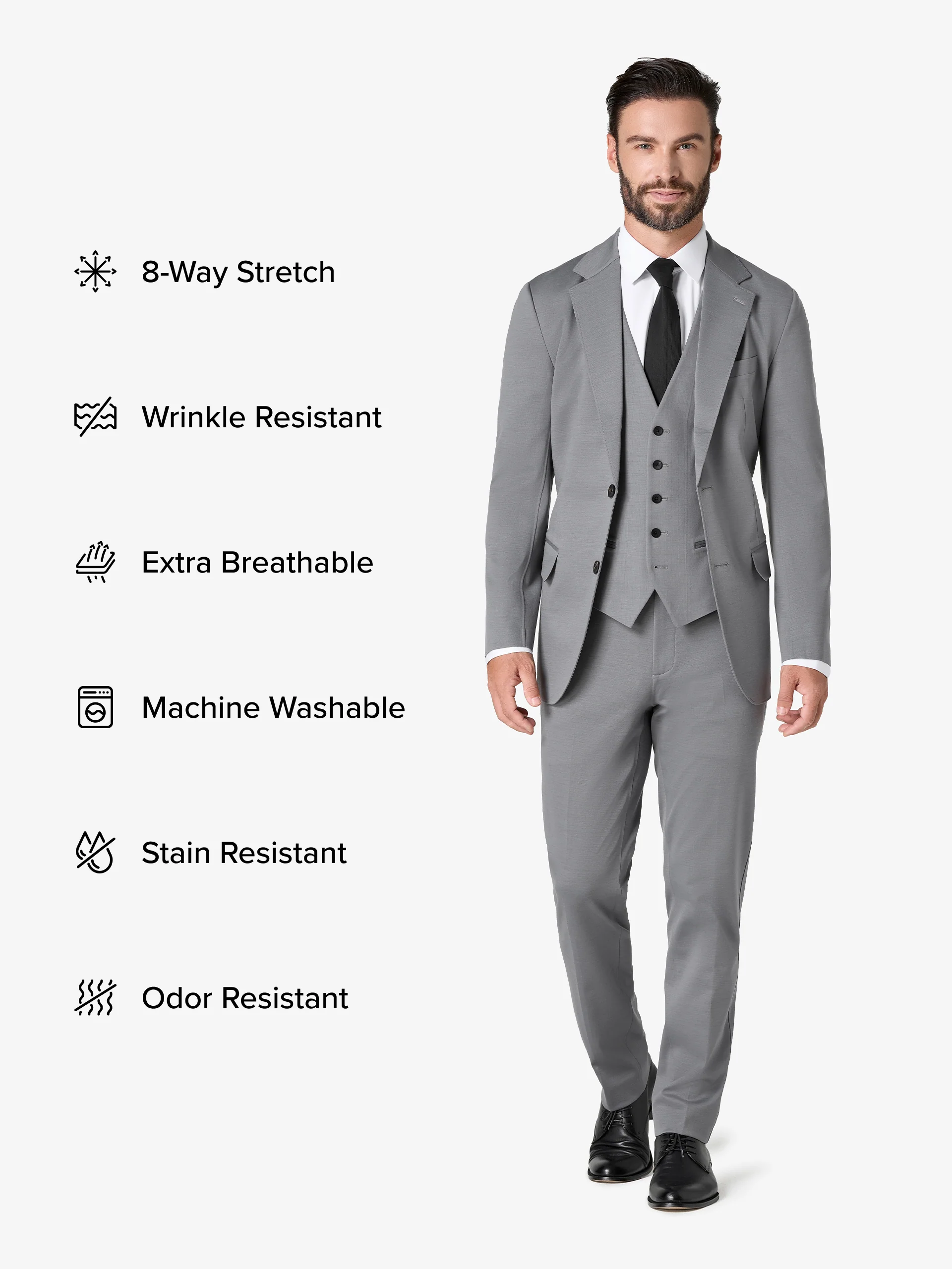 xVest 5.0 - Light Grey - Image 4